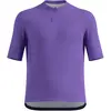 Image de Odlo, Hommes, Maillot de cyclisme, Essential 1/2 Zip (L), Violet, L