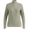 Image de Odlo, Femmes, T-shirt fonctionnel, Essential Ceramiwarm Half Zip (M), Vert, Gris, M