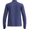 Image de Odlo, Hommes, T-shirt fonctionnel, Essentials Thermal Laufshirt mit Halbreissverschluss (XXL), Bleu, XXL