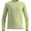 Image de Odlo, Hommes, T-shirt fonctionnel, Essentials Seamless Langarm-Laufshirt (S), Vert, Jaune, Gris, S