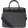 Image de Guess Vezzola, Polyurethane, Textile Briefcase, Computer, Black, 35 x 29 x, Sac pour notebook, Noir