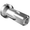 Image de Dt Swiss écrou De Rayon De Vélo Aluminum Hidden F 2.0/fg 2.3