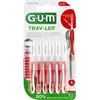 Image de GUM, Brossette interdentaire, SUNSTAR Trav-Ler ISO-Norm 1 0.8mm cylindric rot (6x, 0.80 mm)