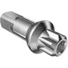 Image de Dt Swiss écrou De Rayon De Vélo Squorx Pro Head Pro Lock Anodized 100 Unités
