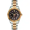 Image de Versace, Montre, V11040015 Hellenyium GMT heren horloge, Marron, (Swiss Made, 42 mm)
