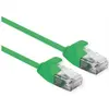 Image de Roline Câble patch UTP DataCenter cat.6A, LSOH, slim, vert, 0,5 m (UTP, CAT6a, 0.50 m), Câble réseau