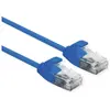Image de Roline Câble patch UTP DataCenter cat.6A, LSOH, slim, bleu, 2 m (CAT6a, 2 m), Câble réseau