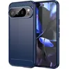 Image de Cover-Discount Google Pixel 10 - Metall Carbon Look Hülle (Google Pixel 10), Coque pour téléphone portable, Bleu