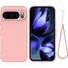 Image de Cover-Discount Google Pixel 10 Pro XL - Silikon Gummi Hülle mit Riemen (Google Pixel 10 Pro XL), Coque pour téléphone portable, Rose