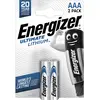 Image de Energizer Ultimate Lithium (2 pcs, AAA, 1250 mAh), Batteries + piles