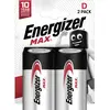 Image de Energizer Max Alcaline (2 pcs, D), Batteries + piles