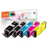 Image de Peach Cartouches D´encre Compatibles Canon Pgi-570xlcli-571xl Pi100-302