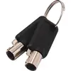Image de Dicota Masterkey for Security Cable T-Lock Ultra Slim, Sécurité notebook, Noir, Argent