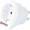 Image de Skross, Adaptateur de voyage, Länderstecker Europe to US USB AC20PD weiss