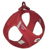 Image de Curli Vest Harnais pour chien Clasp Softshell Rouge 3XS (3XS, Chien), Collier + laisse