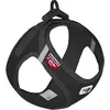 Image de Curli Vest Harnais pour chien Cord Clasp Noir 2XS (Chien, Général, Promenade), Collier + laisse
