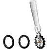 Image de Marcato Pasta-Teigrad, 3 Räder, Ustensile de cuisine : accessoires, Noir, Argent