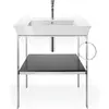Image de Duravit, Robinetterie de salle de bains, EH-WT-MI WHITE TULIP M sans vidage à tirette chrome