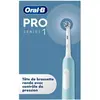 Image de Oral-B, Brosse à dents électrique, OralB Pro Series 1 Electric Toothbrush Blue 1 Cleaning Brush 3D Timer Rechargeable