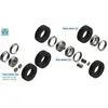 Image de Italeri Kit pneus et jantes