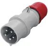 Image de Scame, Prise + connecteur, Fiche CEE 5pol/32A/400V IP44