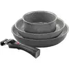 Image de Ballarini Set de 2 poêles (24 + 28 cm) 2H, Poêle + casserole, Gris