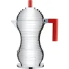Image de Alessi Machine à espresso Pulcina, Cafetière moka, Argent