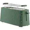 Image de Alessi Plissé Grille-pain long avec support pour petits pains, Grille-pain, Vert