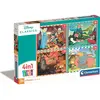 Image de Clementoni Supercolor 4 in 1 - Disney Classics (4 puzzles (12-24 pièces)) (12 pièces)