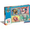 Image de Clementoni 4 puzzles en 1 - Paw Patrol (12 pièces)