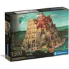 Image de Clementoni Puzzle 1500 Museum Bruegel, La Tour de Babel (1500 pièces)