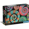 Image de Clementoni Pzl 500 Hqc Colorboom Curly Tails - Compact (500 pièces)