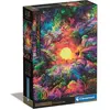 Image de Clementoni Pzl 500 Hqc Colorboom Jungle psychédélique Sunrise C (500 pièces)