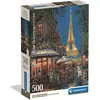 Image de Clementoni Night At The Eiffel Café- - 500 pièces (500 pièces)