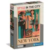 Image de Puzzle compact Style in the City, New York Clementoni 1000 pièces