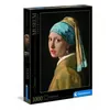 Image de Puzzle 1000 pièces Clementoni - Johannes Vermeer : La Jeune Fille à la Perle