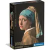 Image de Clementoni Puzzle 1000 Museum Vermeer : Girl With A Pearl Earr (1000 pièces)