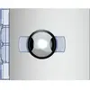 Image de Bticino, Sécurité des bâtiments : accessoires, Façade SFERA New 352401 p. Module de caméra WW ALLMETAL