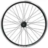 Image de Mvtek Roue Arrière 28´´ X 1.75 Tubeless Pipe 20mm Cassette Hub On Spheres 9/10s Q-r