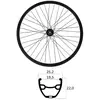 Image de Mvtek Roue Avant Vtt E-bike 27.5´´ 6b Disc Tubeless
