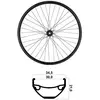 Image de Mvtek Roue Arrière De Vtt 27.5´´ Tubeless