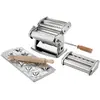Image de Imperia Pastaia Italiana Pasta Set 5 pièces, Machine à pâtes, Argent