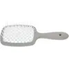 Image de Jäneke, Brosse + peigne, Janeke Superbrush Hairdresser Brush For Combing Hair Gris