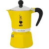 Image de Bialetti Rainbow Aluminium, Cafetière moka, Jaune