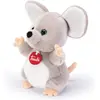 Image de Trudi Classique peluche souris Martin 17 x 23 x 10 cm, taille S, peluche de haute qualité avec des (10 cm)
