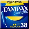 Image de Tampax, Tampon, COMPAK tampón regular 38 u (38x, Normal)