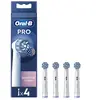 Image de Oral-b Remplacement De La Brosse à Dents électrique Eb60x-4 Sensitive Clean Pro 4 Unités