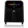Image de RGV Fry Type 6 Air Window Single 6 L Independent 1700 W Hot Air Fryer Black, Friteuse, Noir