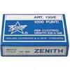 Image de Zenith, Attaches, Agrafes acier 130/E (6/4) 1000pcs/paquet - (1000 x 10 paquets) (10000 x)