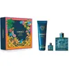 Image de Versace, Set cadeau beauté, Eros Eau De Toilette 100ml Shower Gel 150ml Eau De Toilette 5ml (Coffret de parfum)
